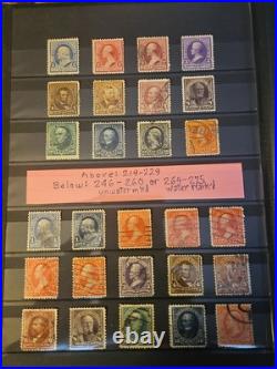 US USED 19TH -Early 20th C Stamp Lot Of GOOD Stamps, Vg Quality In Stock Book US USED 19TH -Early 20th C Stamp Lot Of GOOD Stamps, Vg Quality In Stock Book