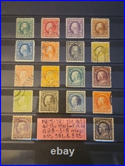 US USED 19TH -Early 20th C Stamp Lot Of GOOD Stamps, Vg Quality In Stock Book US USED 19TH -Early 20th C Stamp Lot Of GOOD Stamps, Vg Quality In Stock Book