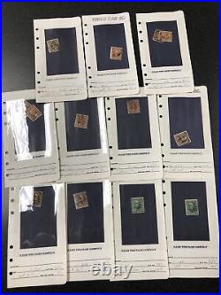 US Used Stamps Lot #230-284 Lots Of Value