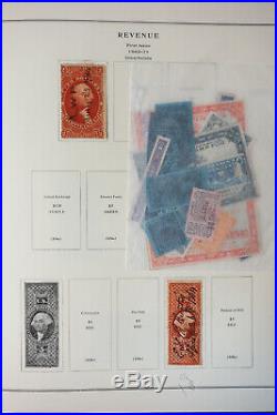 US Useful Back of Book & Revenue Stamp Collection