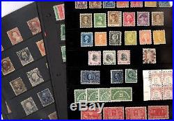 US, includes BOB, Impressive Assortment of MINT/USED Stamps in stock sheets