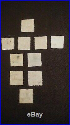 US stamps 1869 pictorial stamps SC 112-122