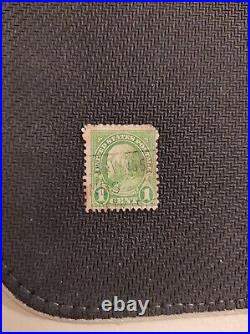 US stamps United States Ben Franklin 1 Cent Used Stamp Green Extremely Rare