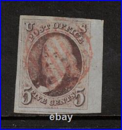 USA #1 Extra Fine Used With Huge Margins From The Right Sheet Margin