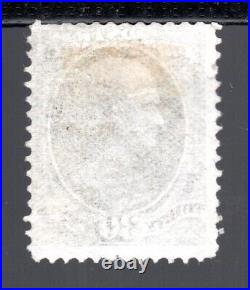 USA #154 1870 30 Cent Hamilton Used Fine Black SCV $300