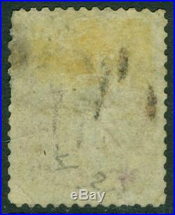 USA 1861. Scott #67 Used. Red grid cancel. Small faults. Catalog $1,000.00