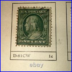 USA 1908 1910 Postage Stamps Small Collection Page 1