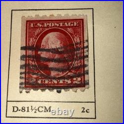 USA 1908 1910 Postage Stamps Small Collection Page 1