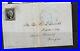 USA #2 Used Fine+ On Folded Letter To Harris County Georgia With Ideal Blue