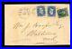 USA #63 (x2) & #68 Used On Rare Cover To Baltimore MD