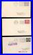 USA #692 #701 Very Fine Used Set On First Day Covers