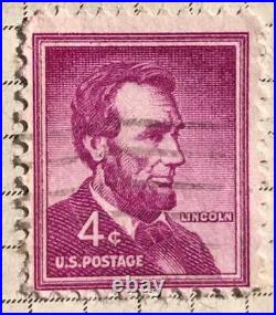 USA Abraham Lincoln 4c USA Stamp USED