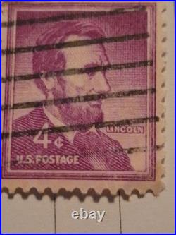 USA Abraham Lincoln 4c USA Stamp USED