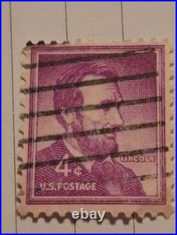 USA Abraham Lincoln 4c USA Stamp USED