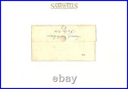 USA Cover LOCAL POST Private Issues HALES + Co Cut Square c1860samwellsF204a