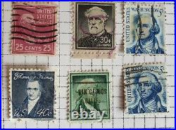 USA Early 20th Century Stamps, Washington 1, 2, Cents, Franklin 2 Cents + others