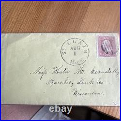USA George Washington 1861 On Envelopes