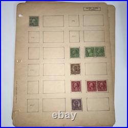 USA Postage Stamp Small Collection 2 Pages USA Postage Stamp Small Collection 2 Pages