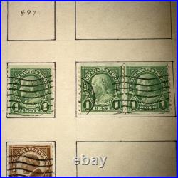 USA Postage Stamp Small Collection 2 Pages USA Postage Stamp Small Collection 2 Pages