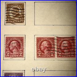 USA Postage Stamp Small Collection 2 Pages USA Postage Stamp Small Collection 2 Pages