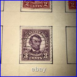 USA Postage Stamp Small Collection 2 Pages USA Postage Stamp Small Collection 2 Pages