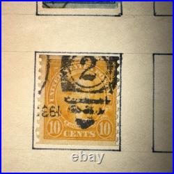 USA Postage Stamp Small Collection 2 Pages USA Postage Stamp Small Collection 2 Pages