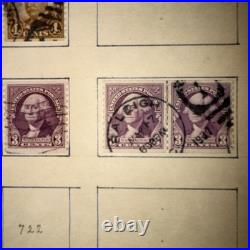 USA Postage Stamp Small Collection 2 Pages USA Postage Stamp Small Collection 2 Pages