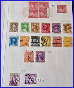 USA Rare stamps collection 1912-1933