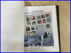 USA Stamps 1991-2000 almost complete davo album many mint sheets 2.5kg a38