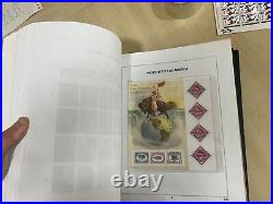 USA Stamps 1991-2000 almost complete davo album many mint sheets 2.5kg a38