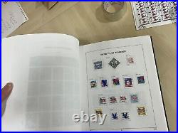 USA Stamps 1991-2000 almost complete davo album many mint sheets 2.5kg a38