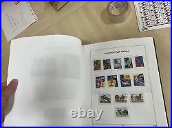 USA Stamps 1991-2000 almost complete davo album many mint sheets 2.5kg a38