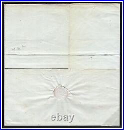 USA TRANSATLANTIC Cover Privately Carried FRANCE Forwarded SWITZERLAND 1843 S11