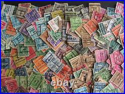 USA precancels 2175 different city or stamp or type some pencil numbers on back