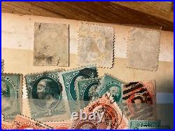 USA stamps 1851 56 12 CENTS IMPERF small vintage useful USA album m