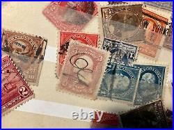 USA stamps 1851 56 12 CENTS IMPERF small vintage useful USA album m