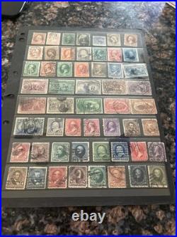 USA stamps 19th century collection lots used