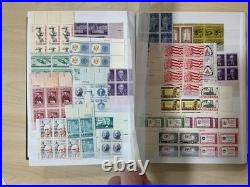 USA stamps. Blocks. Mint/used. Stock book. F12