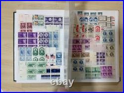 USA stamps. Blocks. Mint/used. Stock book. F12