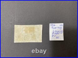 USA stamps. USA 1851. Scott 17. Used. Pair #c672