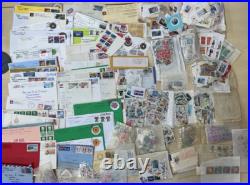 USA stamps, letters, airmails, packs. Mint/used. 1kg #sbx5