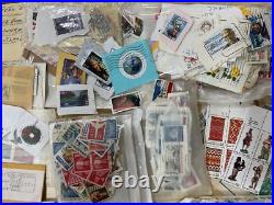 USA stamps, letters, airmails, packs. Mint/used. 1kg #sbx5