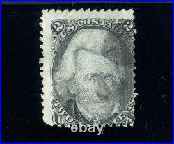 USAstamps Used F US Jackson Scott 87 +Cert SCV $200