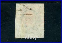 USAstamps Used FVF US 1847 Franklin Scott 1 Red Brawn Cancel Repaired