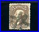 USAstamps Used FVF US Serie of 1861 Jefferson Scott 76a With Black Cancel