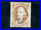 USAstamps Used VF US 1847 Franklin 1st Stamp Sct 1d With Blue Cancel USAstamps Used VF US 1847 Franklin 1st Stamp Sct 1d With Blue Cancel