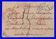 United States 1843 Philadelphia to Schweighausen Bas Rhin France Stampless SFL