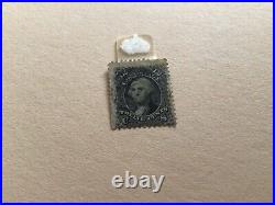 United States 1867 George Washington 12c with 11X14 grill used stamp A17892