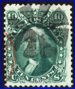 United States 1867 Washington Scott# 89 E Grill Used Very Fine Great Postmark
