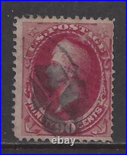 United States 1873 90 cents Perry issue used Scott 166 $ 300.00